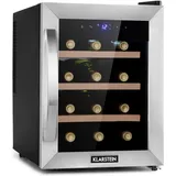Klarstein - Weinkühlschrank, Getränkekühlschrank Schmal, 1 Zone Kühlschrank mit Glastür, Outdoor GetränkekühlschränkeFreistehend, Weinkühlschrank