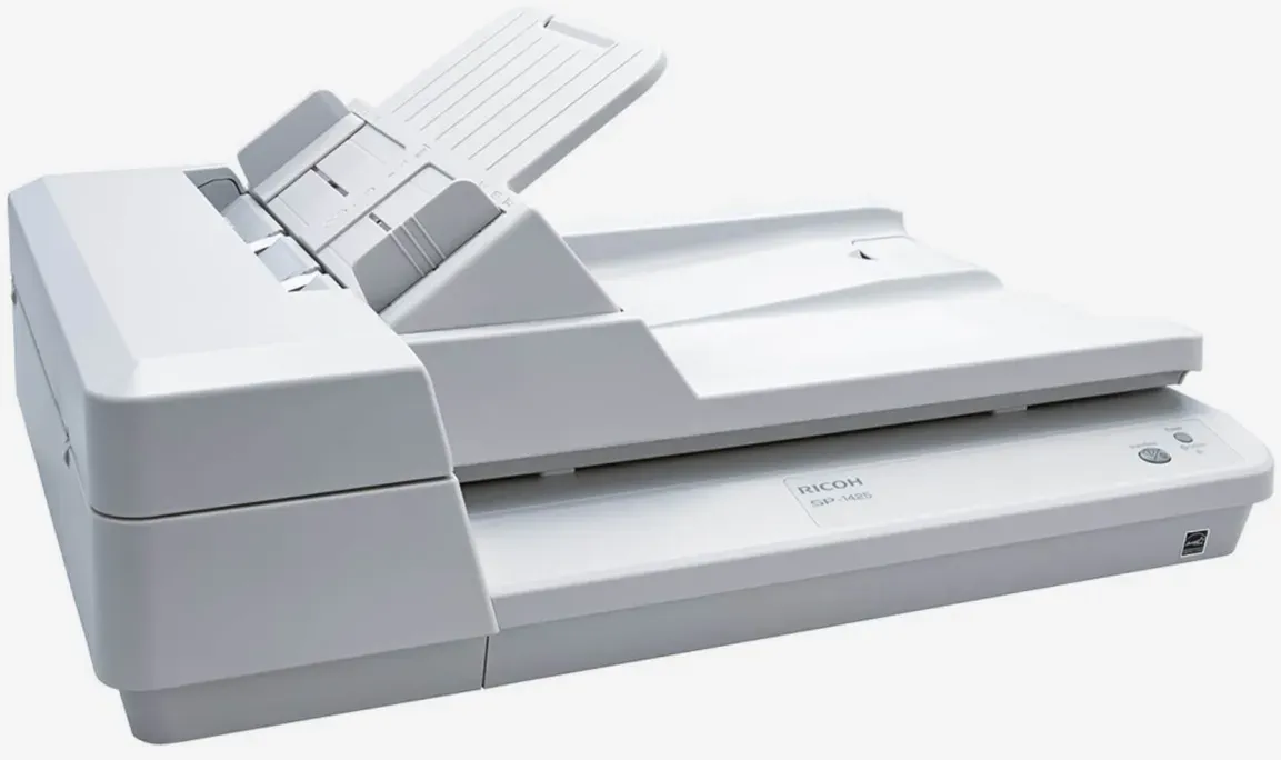 Ricoh (Fujitsu) SP-1425 escáner de documentos con escáner plano integrado
