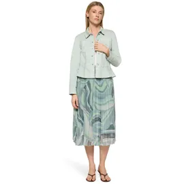 Betty Barclay Maxirock Damen Bedruckt Mint/Grün 44