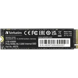 Verbatim Vi3000 SSD 2TB M.2 PCIe NVMe Internes Solid-State-Module