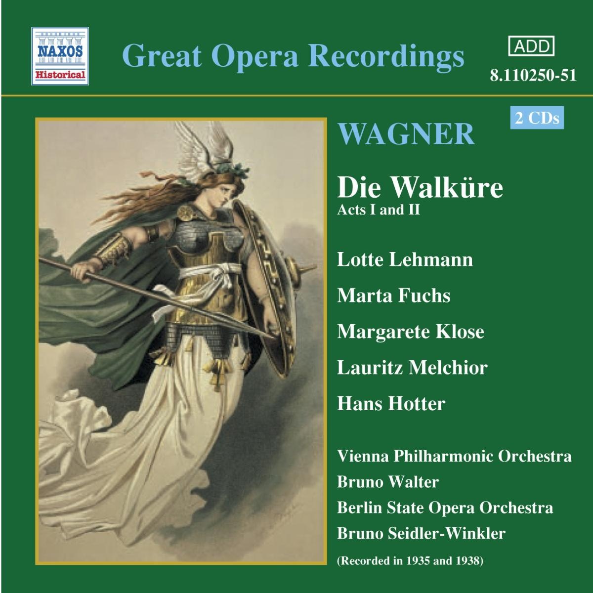 Die Walküre - Walter  Lehmann  Fuchs. (CD)