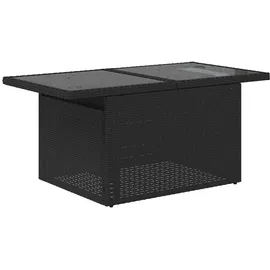 vidaXL Garten-Lounge-Set 5-tlg. schwarz