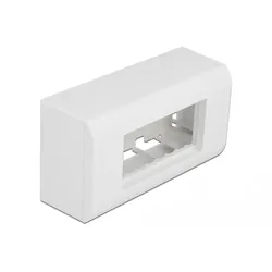 Delock Easy 45 - Aufputzbox - 4 modules - weiß