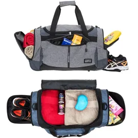 Alessandro / Elephant Sporttasche Gym Mate grau 55 cm 45 Liter