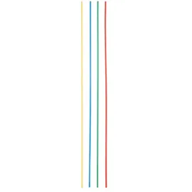 Papstar Trinkhalme Maxi Papier Ø 6 mm 80 cm 50 St. Farbig sortiert