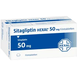 Sitagliptin Hexal 50 mg Filmtabletten 56 St