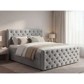 GRAINGOLD Montego 160 x 200 cm Hellgrau