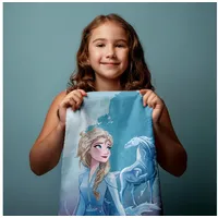 Disney Frozen Strandhandtuch Farbenfrohes Handtuch Ideal für Strandtage 70x140