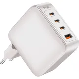 FELIXX 100W GaN PD Reiselader, USB-A + 3 USB-C Anschlüsse, weiß