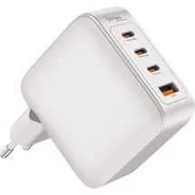 FELIXX 100W GaN PD Reiselader, USB-A + 3 USB-C Anschlüsse, weiß