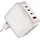 FELIXX 100W GaN PD Reiselader, USB-A + 3 USB-C Anschlüsse, weiß