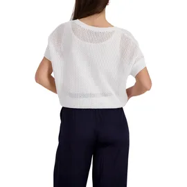 Monari Strickpullover Weiß S
