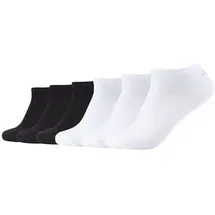 s.Oliver Sneakersocken 6er Pack Schwarz/Weiß 35-38