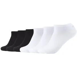 s.Oliver Sneakersocken 6er Pack Schwarz/Weiß 35-38