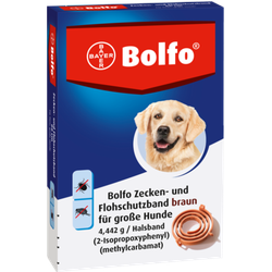 Bolfo Flohschutzband braun f.große Hunde 1 St