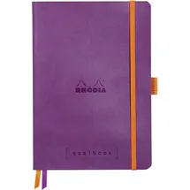 Rhodia Goalbook A5 120 Blatt) 1 Stück, Violett 117579C