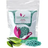 Dermawax 1 kg Heißwachs Wachsperlen Aloe Vera für sensible Haut – Haarentfernung ohne Wachsstreifen,sanftes Waxing für Gesicht, Beine, Bikini & Körper–Made in Italy, Profi-Qualität (1 kg, Aloe Vera)