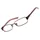 Fossil Brillengestell aus Metall/Leder in Bronze/Rosa | Gr.: onesize