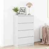 vidaXL Sideboard Weiß 60x35x98,5 cm Holzwerkstoff