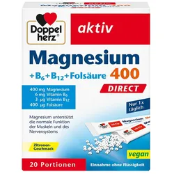 Doppelherz Magnesium + B Vitamine Direkt Pellets