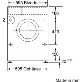 Bosch Serie 6 WKD28543 Waschtrockner (7 kg / 4 kg, 1400 U/min)