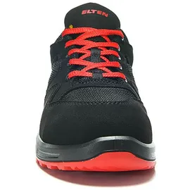 ELTEN LAKERS XXT Low ESD S1P, Schwarz/Rot, 37