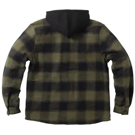 West Coast Choppers Hell Bent Flannel Jacke grün L