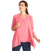 HERMANN LANGE Collection Blusenblazer in semitransparenter Qualität rosa 36 EU