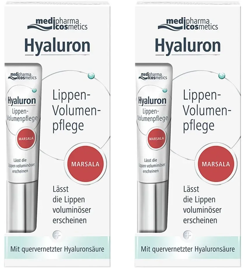 Hyaluron Lippen-Volumenpflege Balsam Marsala