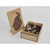 Craft Buddy Ltd. Wooden Jigsaw Puzzle Preening Peacock A3