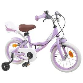 vidaXL Kinderfahrrad 16 Zoll RH 0 cm Lila