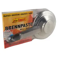 Favorit Brenner Set inkl. Brennpaste + Schale, Brenndauer 45