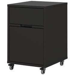 Tenzo Lipp Rollcontainer Spanplatte/Holzwerkstoff 40x45x60 cm - Shadow Black Matte - 40