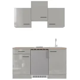 Flex-Well Küchenzeile Lund 150,5 cm grau