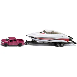 SIKU 10256800000 Ford F150 mit Motorboot