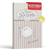 LifeDesign Rezeptbuch zum Selberschreiben A4 - Meine Rezepte XXL