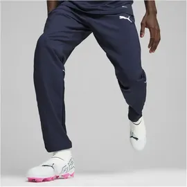 Puma teamGOAL Sideline Pant Jogginghose Blau XL