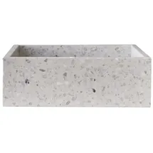 Tikamoon Waschbecken Made aus Premium-Terrazzo in Moon