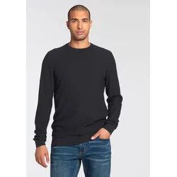 Strickpullover, mit spezieller Strickoptik, Gr. XXXL (64/66), marine, , 94337851-XXXL