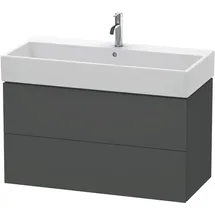 Duravit L-Cube Waschtischunterschrank 2 Schubkästen, wandhängend