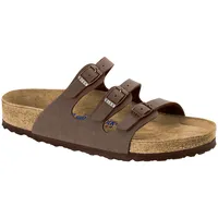 Birkenstock Florida Weichbettung Birko-Flor Nubuk mocca 36
