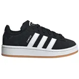 adidas Campus 00s Elastic Lace Core Black / Cloud White / Gum 2 31 1/2
