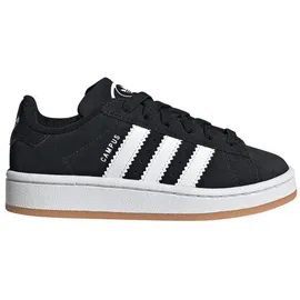 adidas Campus 00s Elastic Lace Core Black / Cloud White / Gum 2 31 1/2