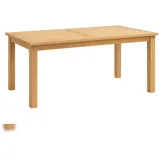 möbelliebling Gartengruppe 4tlg Gartentisch Teak 180 x 100 cm mit Eckbank & 2 Stühlen FREETOWN