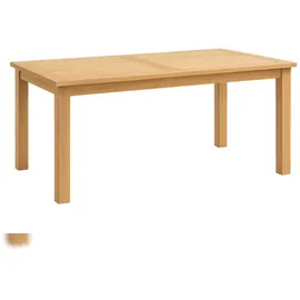 möbelliebling Gartengruppe 4tlg Gartentisch Teak 180 x 100 cm mit Eckbank & 2 Stühlen FREETOWN
