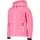 CMP Jungen Softshelljacke Für Kinder Mit Fester Kapuze, Rosa Fluo-Weiß, 116 EU