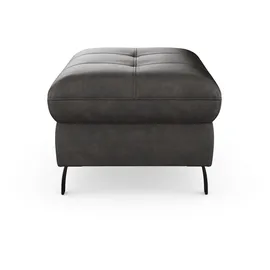 sit&more Stauraumhocker Maggiore 102 x 48 x 67 cm Polyester Grau