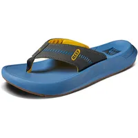 REEF Men's, Yellow/Black/Blue, Herren Swellsole Cruiser Flip-Flop, Gelb/Schwarz/Blau, 11, 44 EU - 44 EU