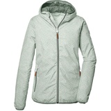 KILLTEC Damen Funktionsjacke mit Kapuze, Outdoorjacke packbar KOS 69 WMN JCKT, hell mint, 48, 41348-000