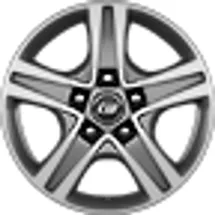 Borbet CWD 7,0 x 17 5 x 108 ET46 Anthrazit Poliert